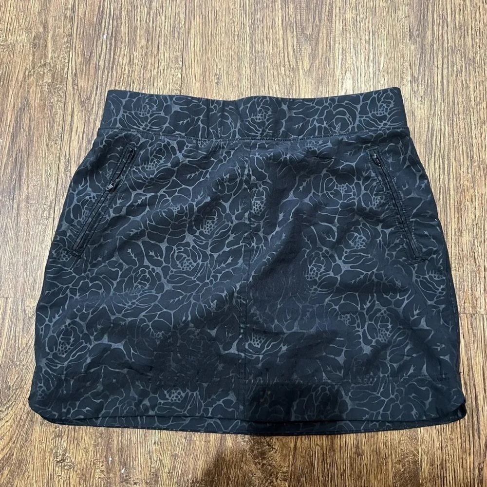 Orvis Womens Embossed Pull On Travel Skort - Picture 1 of 6